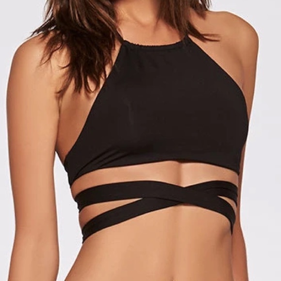 LSpace Women’s Free Spirit Lizzie Wrap Bikini Top L*Space size Small - Picture 1 of 4